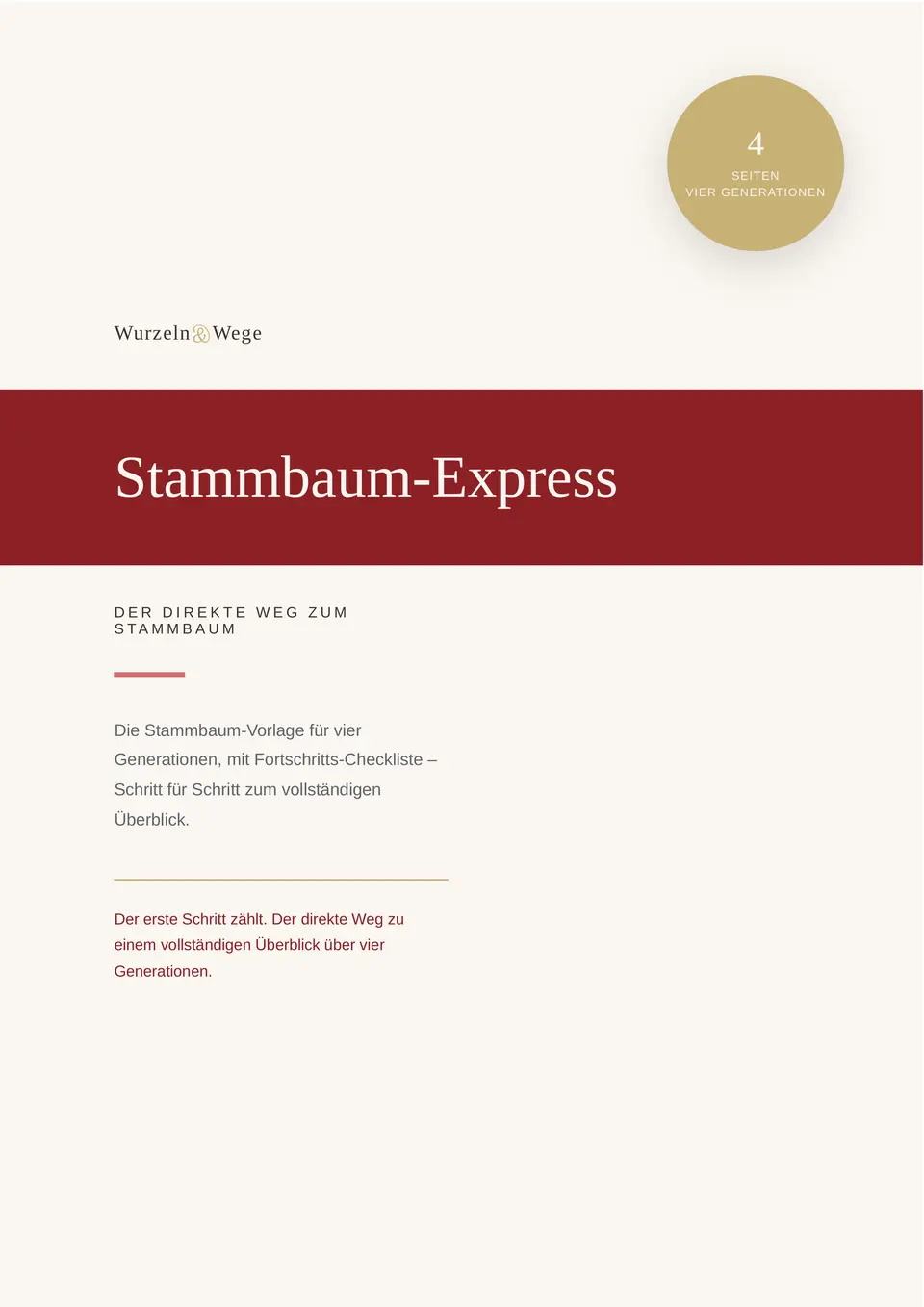 Cover von Stammbaum-Express